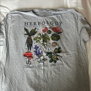 Herbology Graphic Tee - Gray